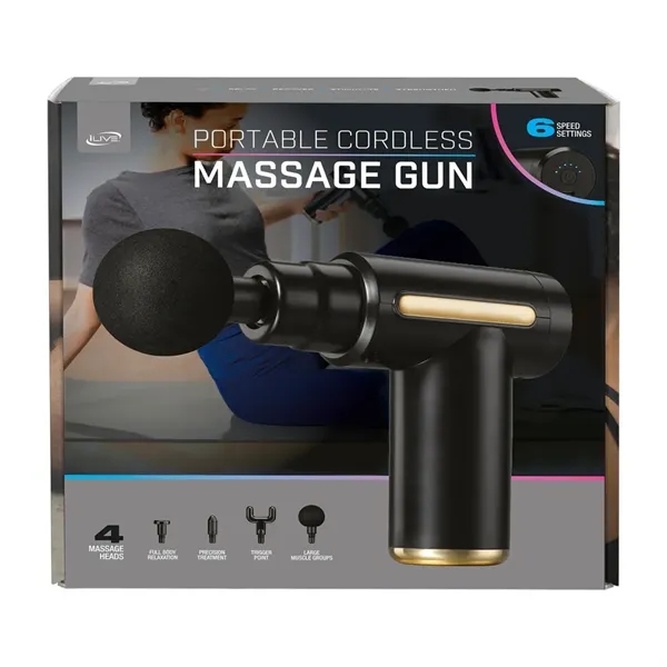 iLive™ Portable Cordless Massage Gun - iLive™ Portable Cordless Massage Gun - Image 6 of 6