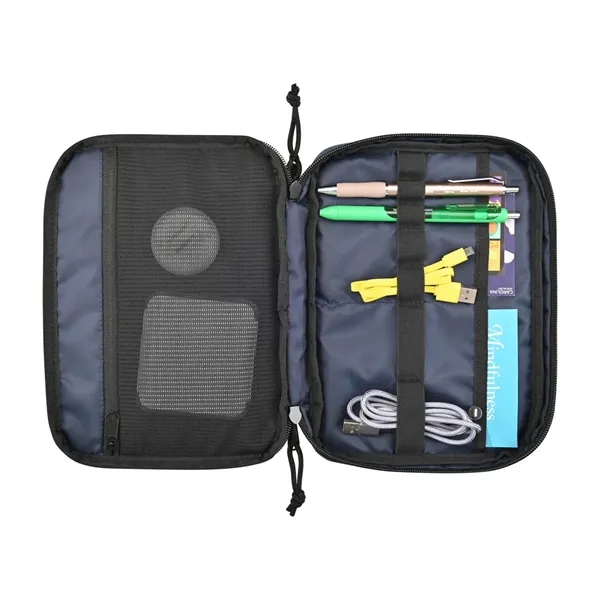 Renew AWARE™ rPET Slim Tech Organizer - Renew AWARE™ rPET Slim Tech Organizer - Image 2 of 7