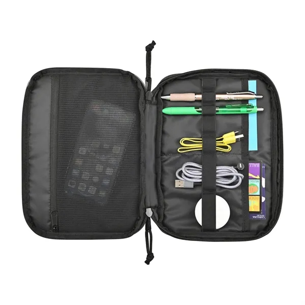 Renew AWARE™ rPET Slim Tech Organizer - Renew AWARE™ rPET Slim Tech Organizer - Image 6 of 7