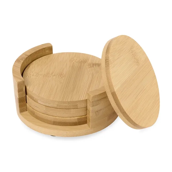 Bamboo Coaster Set - Bamboo Coaster Set - Image 0 of 4