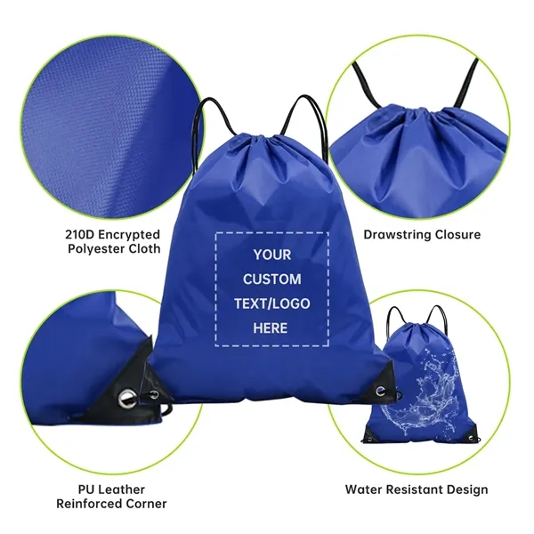 Promotional Drawstring Sportpack - Promotional Drawstring Sportpack - Image 1 of 12