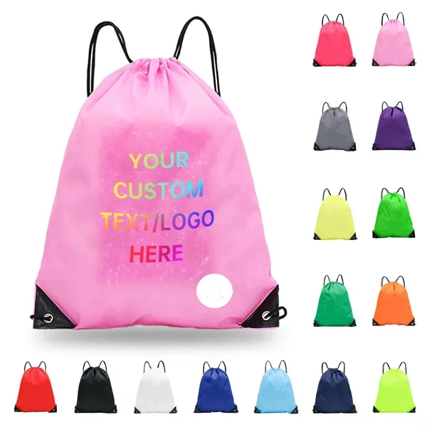 Promotional Drawstring Sportpack - Promotional Drawstring Sportpack - Image 10 of 12