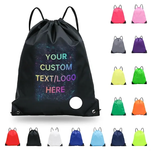Promotional Drawstring Sportpack - Promotional Drawstring Sportpack - Image 11 of 12