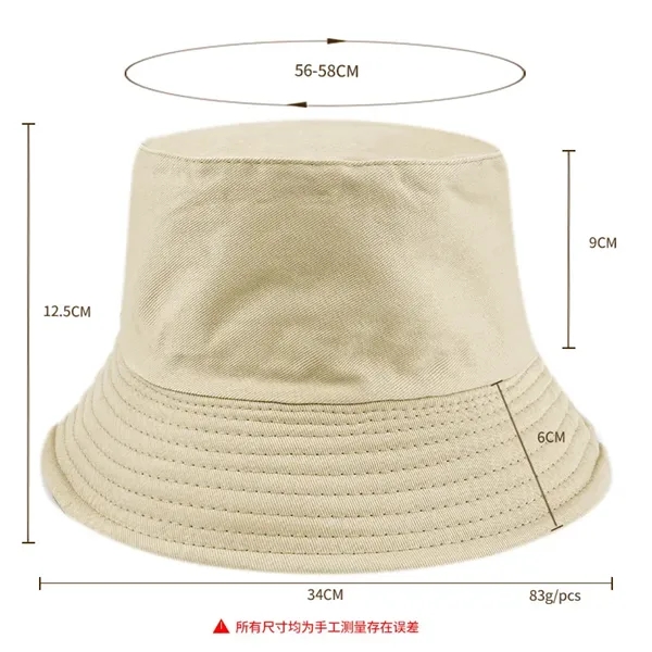 Cotton Bucket Hat - Cotton Bucket Hat - Image 1 of 19