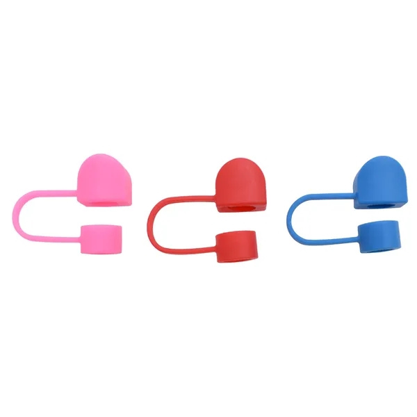 Silicone Straw Tips Cover - Silicone Straw Tips Cover - Image 1 of 3
