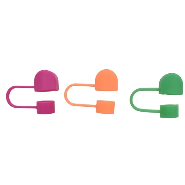 Silicone Straw Tips Cover - Silicone Straw Tips Cover - Image 2 of 3