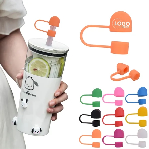 Silicone Straw Tips Cover - Silicone Straw Tips Cover - Image 0 of 3