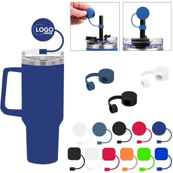 Silicone Straw Topper - Silicone Straw Topper - Image 0 of 2