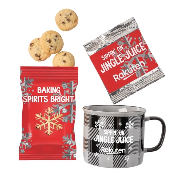Custom Cocoa and Cookies Gift Set