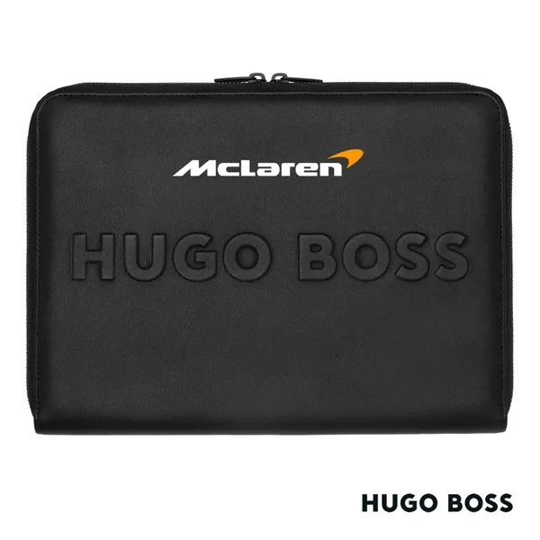 Hugo Boss® Label A4 Conference Zip Folder - Hugo Boss® Label A4 Conference Zip Folder - Image 0 of 1