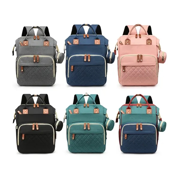 Backpack Diaper Bag with Changing Port - Backpack Diaper Bag with Changing Port - Image 3 of 4