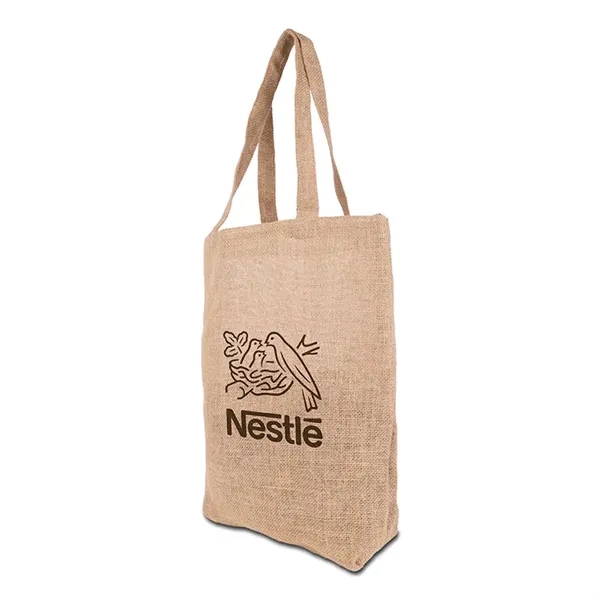 Promotional Jute Tote - Promotional Jute Tote - Image 1 of 6