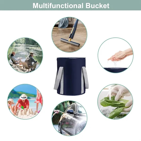 30L Collapsible Foot Soaking Bag with Handle - 30L Collapsible Foot Soaking Bag with Handle - Image 6 of 6