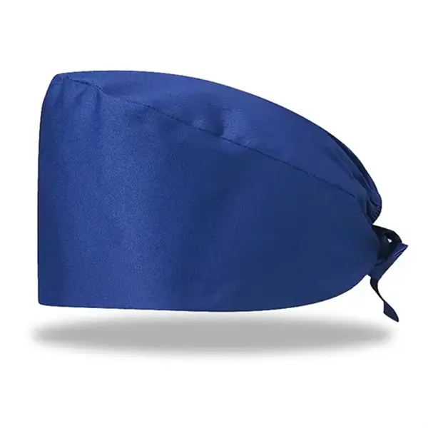 Medical Button Hat with Sweatband Unisex Nurse Cap - Medical Button Hat with Sweatband Unisex Nurse Cap - Image 3 of 3