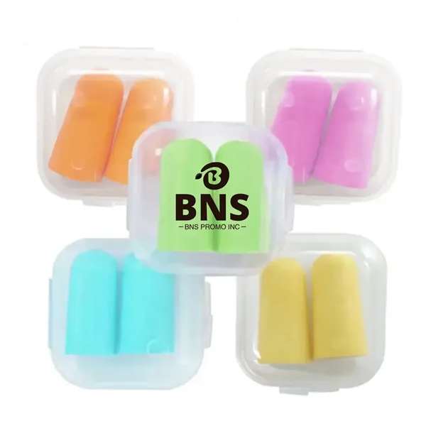 Sleep Noise Reducing Foam Ear Plugs soft Hearing Protection - Sleep Noise Reducing Foam Ear Plugs soft Hearing Protection - Image 0 of 3