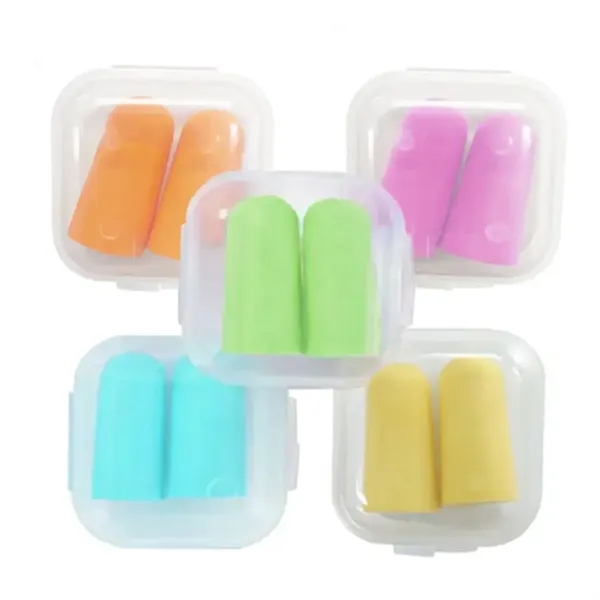 Sleep Noise Reducing Foam Ear Plugs soft Hearing Protection - Sleep Noise Reducing Foam Ear Plugs soft Hearing Protection - Image 2 of 3