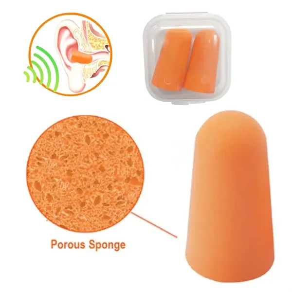Sleep Noise Reducing Foam Ear Plugs soft Hearing Protection - Sleep Noise Reducing Foam Ear Plugs soft Hearing Protection - Image 3 of 3
