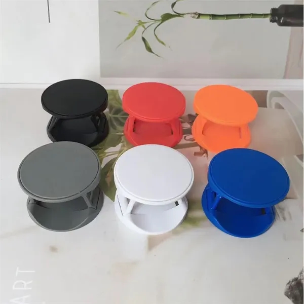 ABS Custom Round Foldable Phone Back Holder Bracket - ABS Custom Round Foldable Phone Back Holder Bracket - Image 2 of 2