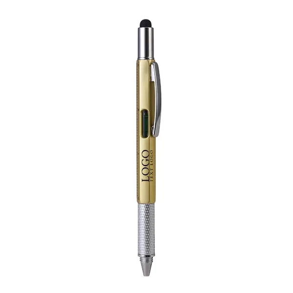 Multifunctional metal screw level touch screen stylus pen - Multifunctional metal screw level touch screen stylus pen - Image 5 of 9