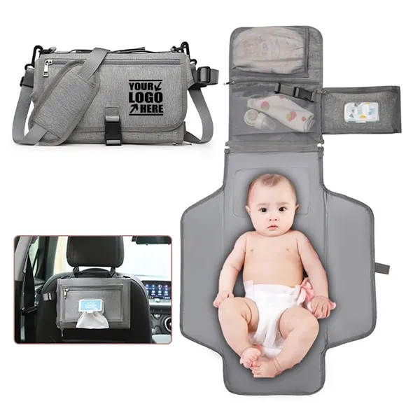 Portable Changing Pad For Baby With Easy Handy Strap - Portable Changing Pad For Baby With Easy Handy Strap - Image 0 of 4