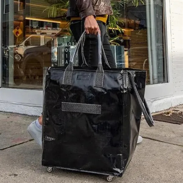 Reusable Grocery Bag On Wheels - Reusable Grocery Bag On Wheels - Image 1 of 7