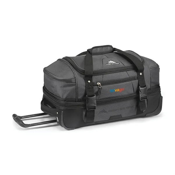 Custom High Sierra® Fairlead 22" Drop Bottom Wheeled Duffel