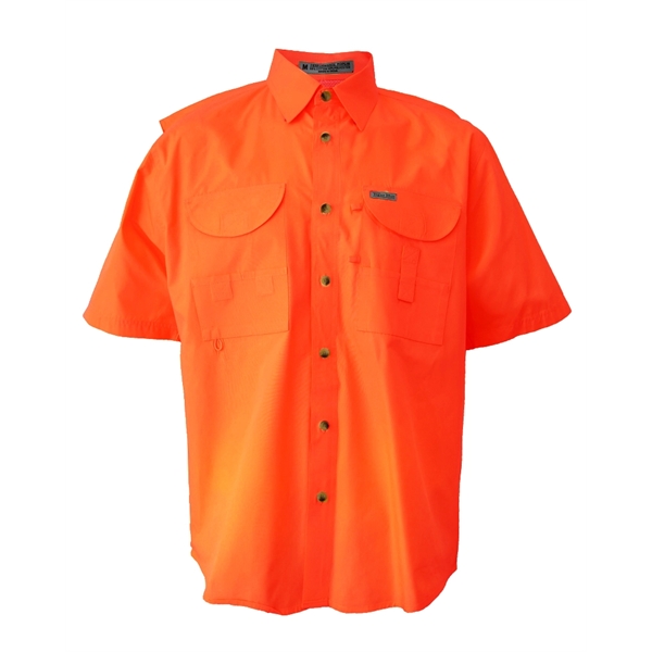 Blaze 100% Polyester Fishing Shirt Short sleeves - Blaze 100% Polyester Fishing Shirt Short sleeves - Image 0 of 2