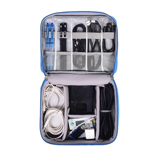 Mobile Phone Laptop Charger Cable Storage Bag - Mobile Phone Laptop Charger Cable Storage Bag - Image 1 of 4