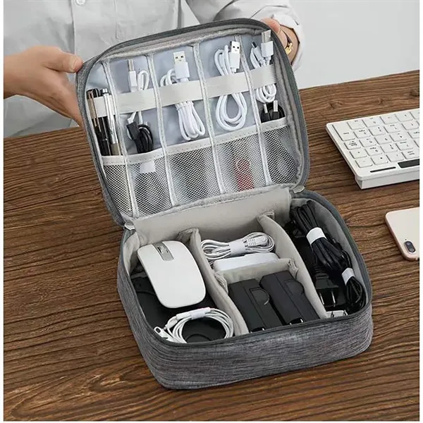 Mobile Phone Laptop Charger Cable Storage Bag - Mobile Phone Laptop Charger Cable Storage Bag - Image 2 of 4