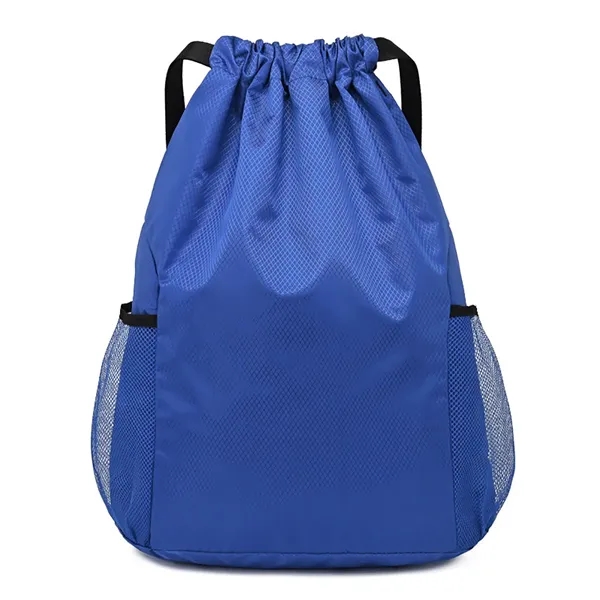 Sports Drawstring Backpack - Sports Drawstring Backpack - Image 3 of 4