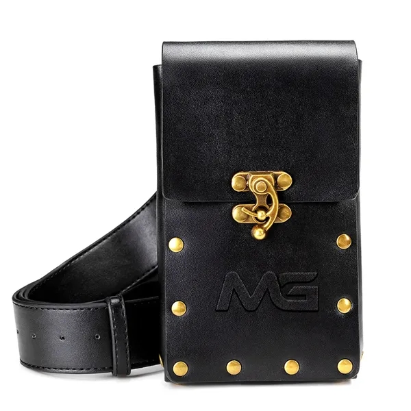Vintage Leather Waist Bag - Vintage Leather Waist Bag - Image 0 of 3