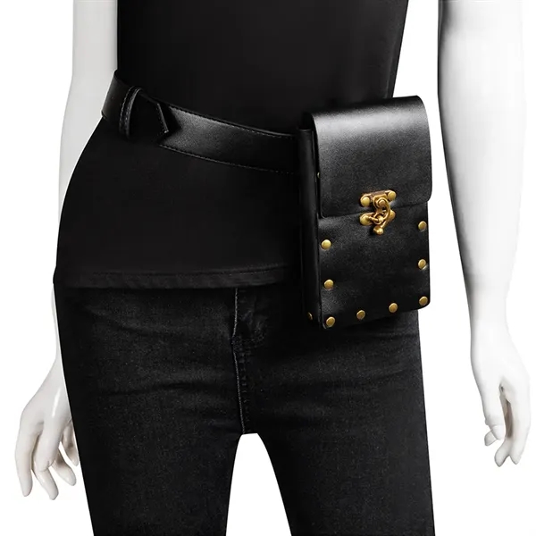Vintage Leather Waist Bag - Vintage Leather Waist Bag - Image 3 of 3