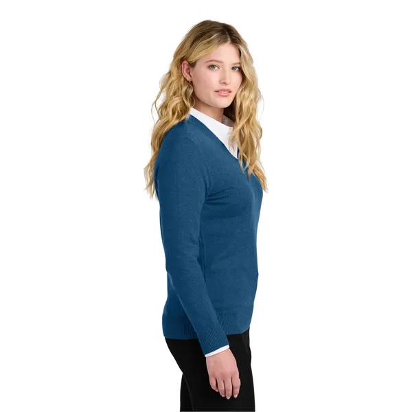 Port Authority Women's Easy Care V-Neck Sweater - Port Authority Women's Easy Care V-Neck Sweater - Image 22 of 24