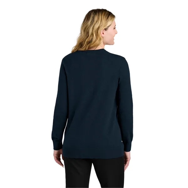 Port Authority Women's Easy Care Button-Up Cardigan Sweater - Port Authority Women's Easy Care Button-Up Cardigan Sweater - Image 10 of 14