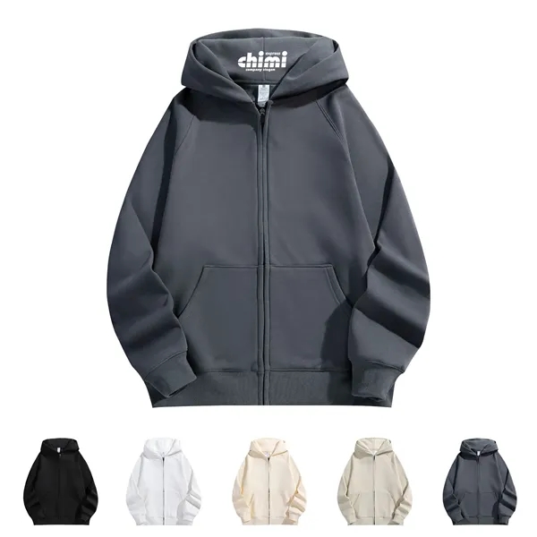 Cotton Hooded Sweatshirt - Cotton Hooded Sweatshirt - Image 0 of 6