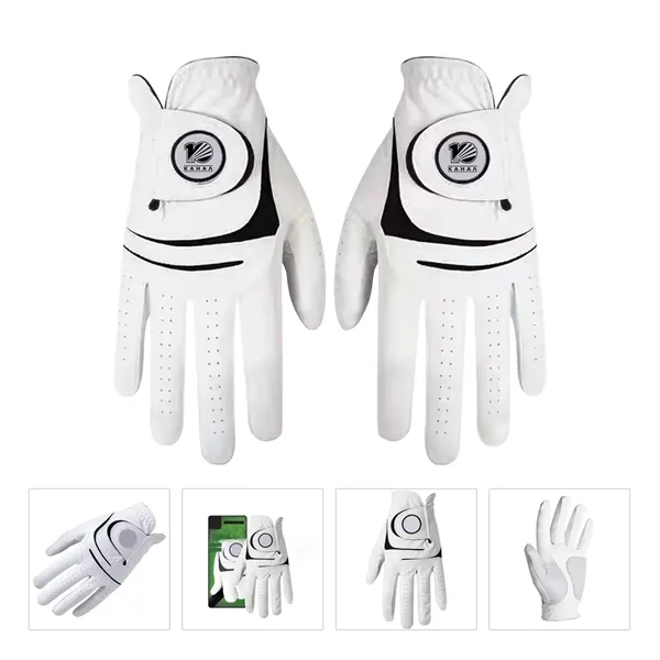 Golf Glove Men Left Hand Rain Grip Slip Resistant - Golf Glove Men Left Hand Rain Grip Slip Resistant - Image 0 of 4