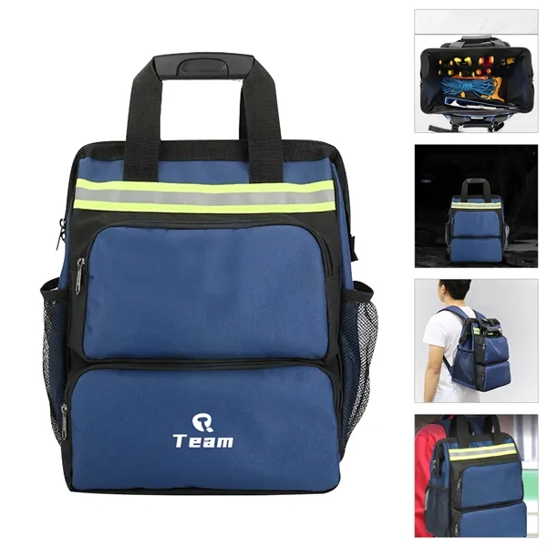 Multifunctional Tool Backpack Storage Bag