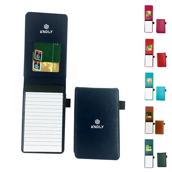 Mini Pocket Notepad With Pen Holder