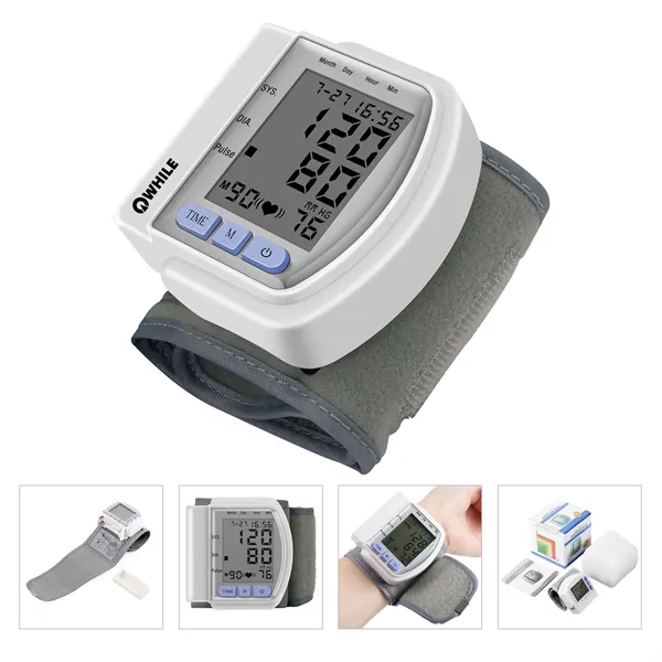 Wrist Blood Pressure Monitor with XL Cuff - Wrist Blood Pressure Monitor with XL Cuff - Image 0 of 0