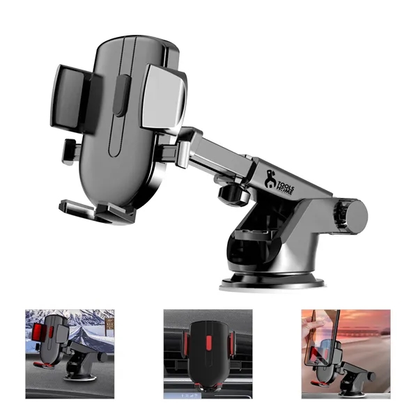 Universal Car Phone Holder with Suction Cup - Universal Car Phone Holder with Suction Cup - Image 0 of 1