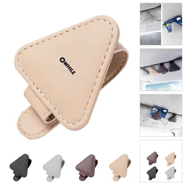 Car Sunglasses Clip Card Organizer - Car Sunglasses Clip Card Organizer - Image 0 of 3