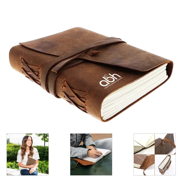 Handmade Vintage Leather Journals - Handmade Vintage Leather Journals - Image 0 of 6