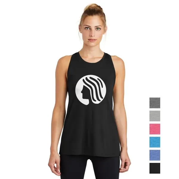 Sport-Tek® Women's PosiCharge® Tri-Blend Wicking Tank - Sport-Tek® Women's PosiCharge® Tri-Blend Wicking Tank - Image 0 of 6