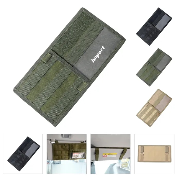 Tactical Car Sun Visor Organizer - Tactical Car Sun Visor Organizer - Image 0 of 4