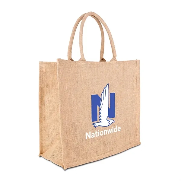 Arlo Jute Tote Bag - Arlo Jute Tote Bag - Image 1 of 4