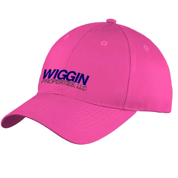 PORT & COMPANY SIX PANEL UNSTRUCTURED TWILL CAP - PORT & COMPANY SIX PANEL UNSTRUCTURED TWILL CAP - Image 25 of 35