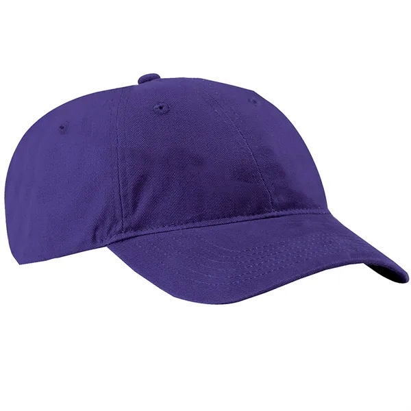 PORT & COMPANY BRUSHED TWILL LOW PROFILE CAP - PORT & COMPANY BRUSHED TWILL LOW PROFILE CAP - Image 8 of 25