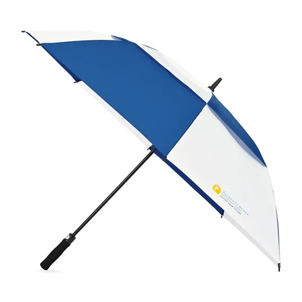 Elements 60" Recycled Auto Open Double Canopy Golf Umbrella - Elements 60" Recycled Auto Open Double Canopy Golf Umbrella - Image 9 of 14