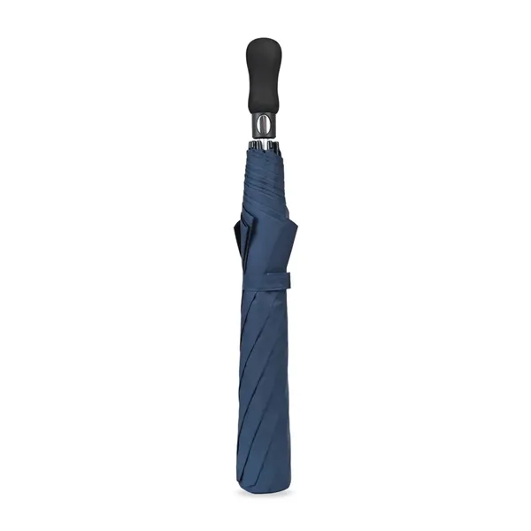 Elements 58" Recycled Auto Open Travel Folding Umbrella - Elements 58" Recycled Auto Open Travel Folding Umbrella - Image 3 of 11