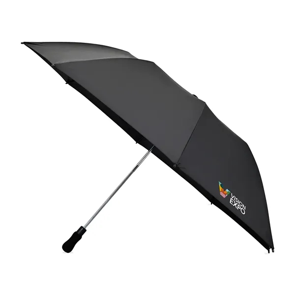 Elements 58" Recycled Auto Open Travel Folding Umbrella - Elements 58" Recycled Auto Open Travel Folding Umbrella - Image 8 of 11